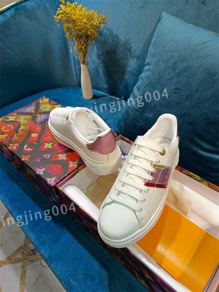 

fashion couple high-quality leather lace-up casual shoes classic men's sports women's vulcanized flat size 35-41, Black