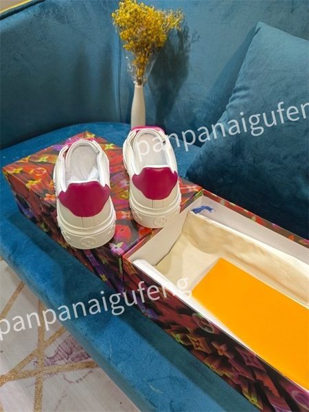 

2023 new luxury men's shoes casual white sneakers summer shoes women lace-up comfortable leather flat shoes, Black