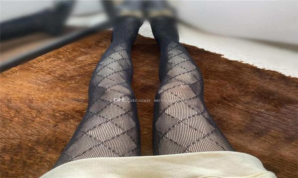 

socks designer pantyhose black womens tights long stocking letter printed women net charm ladies nightclub party3917984