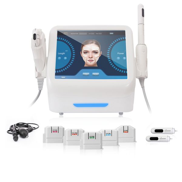

3 in 1 vaginal tightening facial lifting other beauty equipment body slimming 7 cartridges hifu machine anti aging beauty salon