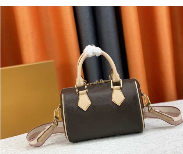 

2023 handbag fashion genuine leather shoulder bags multi pochette accessories print bost