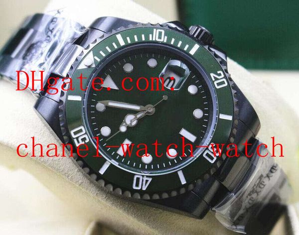

3 style 16610 black pvd coated stainless steel ceramic bezel 40mm asia 2813 movement automatic mens wrist dive watches, Slivery;brown