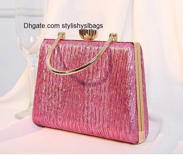 

totes xiyuan female gold/black evening clutch bag 2023 new shiny dinner purses ladies luxury designer shoulder bag totes