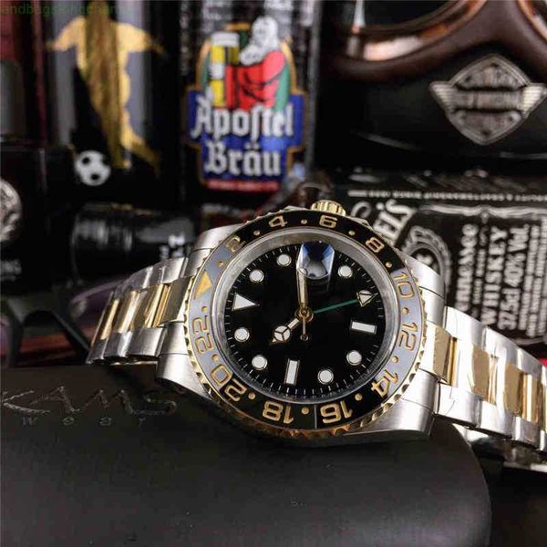 

luxury watch yachtmaster mechanical watches trend wrist foreign fashion home mechanical water brand, Slivery;golden
