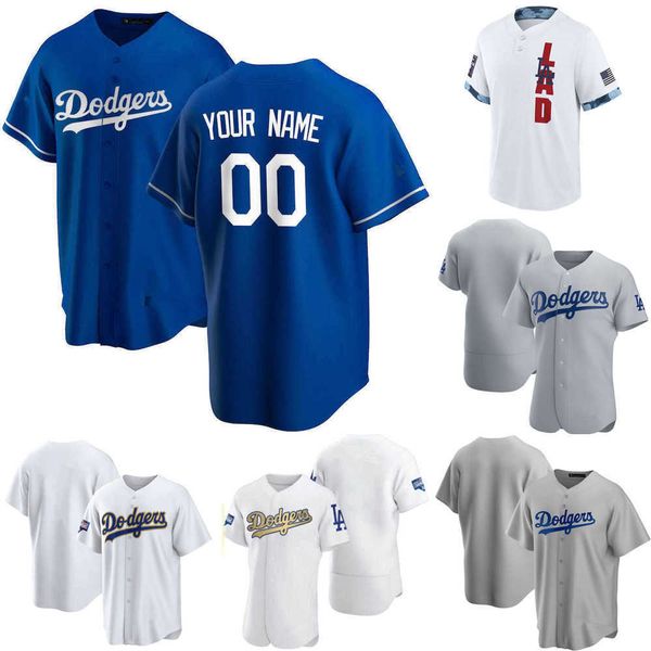 

2023 custom men women youth los angeles''dodgers''31 joc pederson 74 kenley jansen 31 mike piazza 46 tony gonsolin baseb, Blue;black