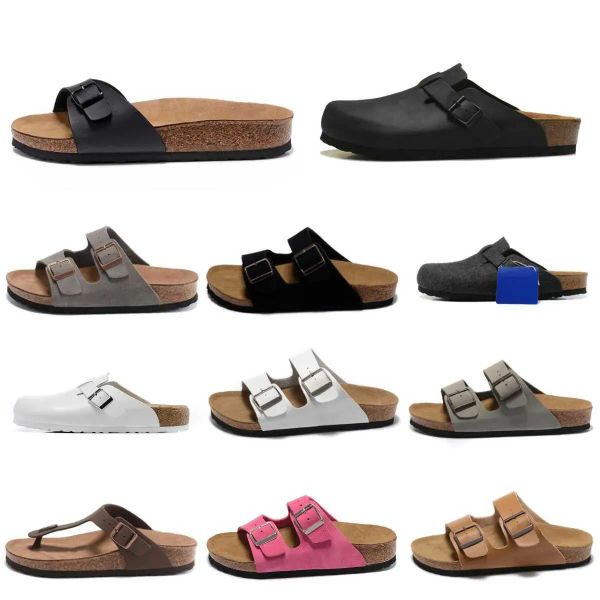 

women sandals arizona birks trainer men hombres mujeres beach sliders outdoor indoor woody mules gizeh slippers caliente verano flip flops d, Black