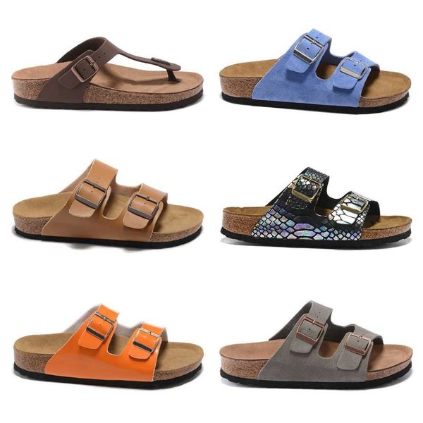 

mens slides designer slides designer sandals luxury slippers lady gentlemen colorful canvas letter anatomic leather slide effortlessly styli, Black