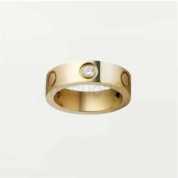 

band rings highquality designer designed love screw ring mens ring classic luxury designer jewelry women titanium steel alloy material never, Silver
