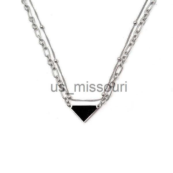 

pendant necklaces gold pendant pearl necklace designer jewelry cd diamond chain viking angel heart womens stainless steel letters gift vivia, Silver