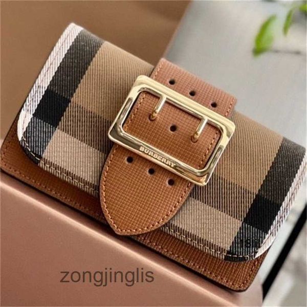 

bag new fashion burbreryes bags women handbags xixi 2023 womens fashion lattice single shoulder crossbody bag double belt postman buckle rb6