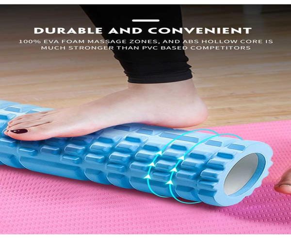 

a yoga massage roller fitness ball foam roller set new for back pain self myofascial treatment1967473