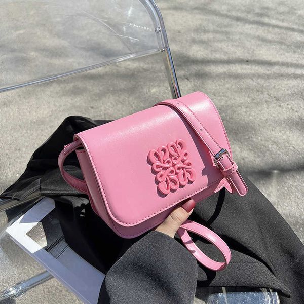 

texture small square bag for women 2023 spring new soft face solid color versatile tofu bag fashion casual one shoulder crossbody bag