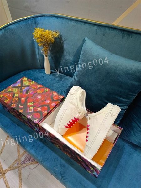 

new fashion couple high-quality leather lace-up casual shoes classic men's sports women's vulcanized flat size 35-41, Black