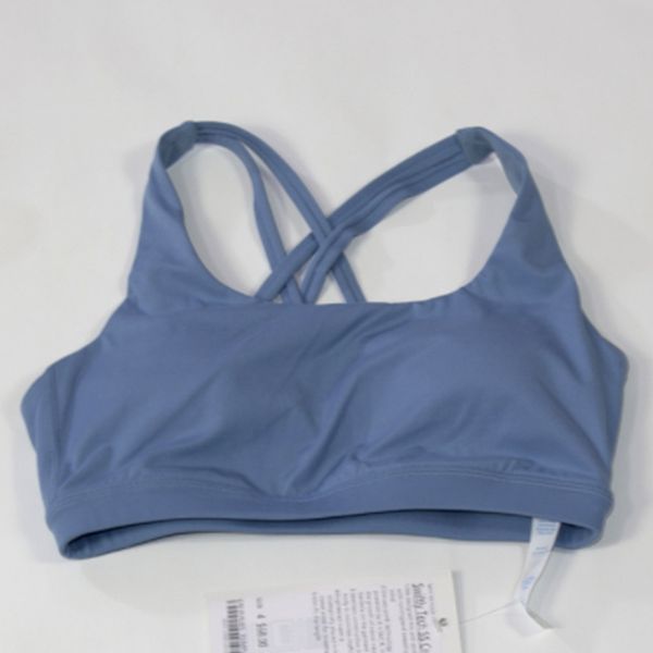

lulus yoga align tank vest sports bra crisscross backless bra push up shockproof fitness underwear crop women gym workout bra