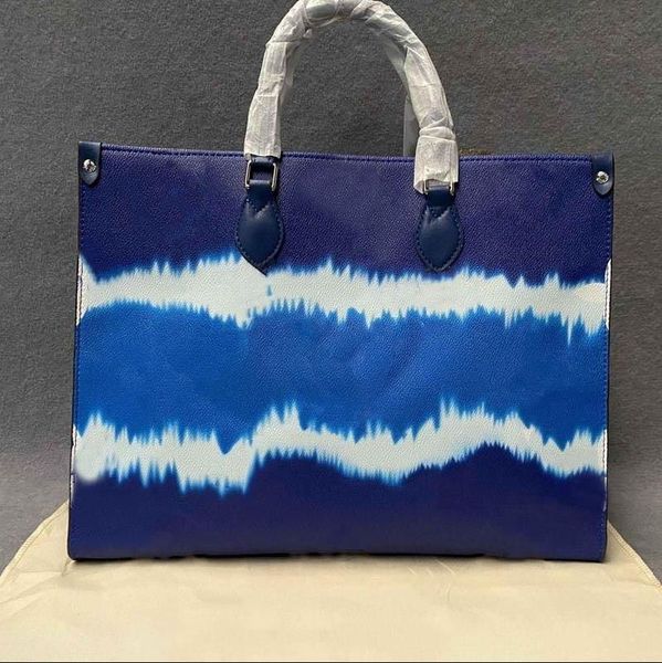 

luxury totes designer bag womens handbags onthego tote bag crossbody flower ladies casual pvc genuine leather purse shoulder bags female lar