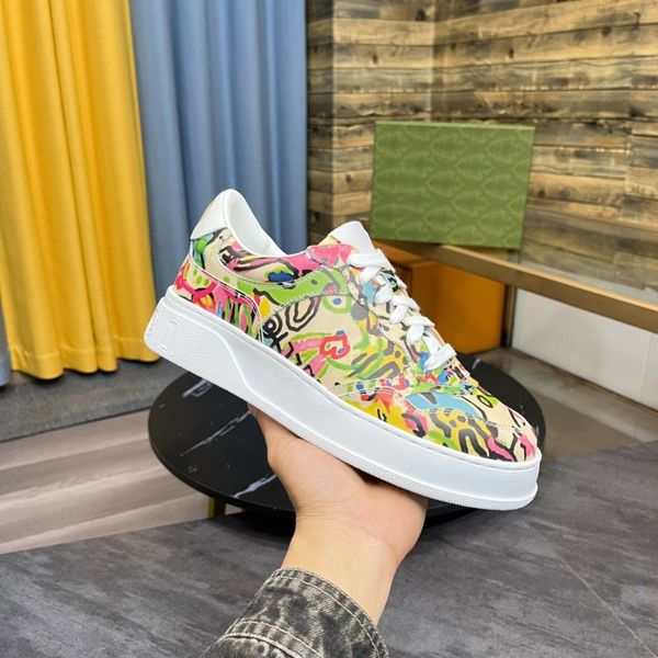 

18model luxurious men sneakers mens casual lace up breathable shoes tenis brand designer shoes trend running jogging shoes male vulcanized s, Black