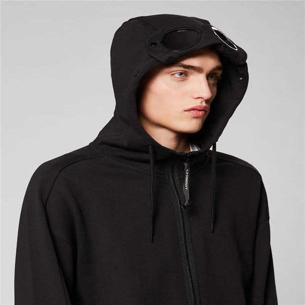 

men's hoodies sweatshirts 2023 cp googles mens hoodie brand casual long sleeve jumpers designer luxury coat 3e5l008g, Black