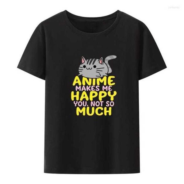 

men's t shirts otaku lifestyle cotton t-shirts funny style clothing hipster printed t-shirt koszulki cool camiseta hombre y2k 1kbt6, White;black