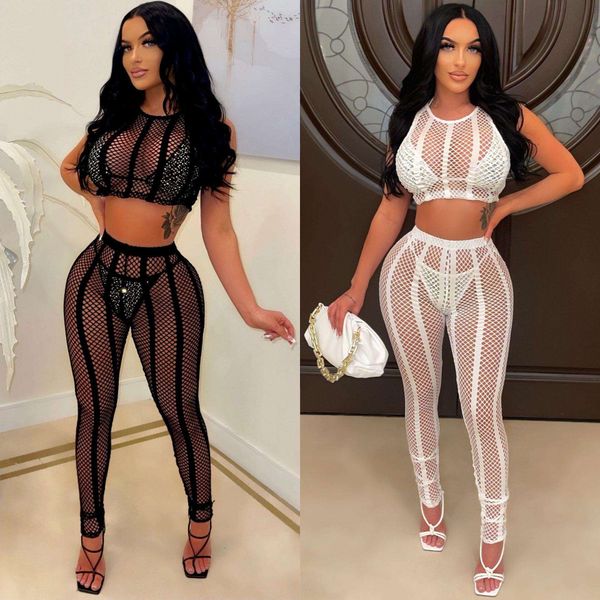 

womens summer rhinestone stretch mesh bikini four piece suit swimsuit, White;black
