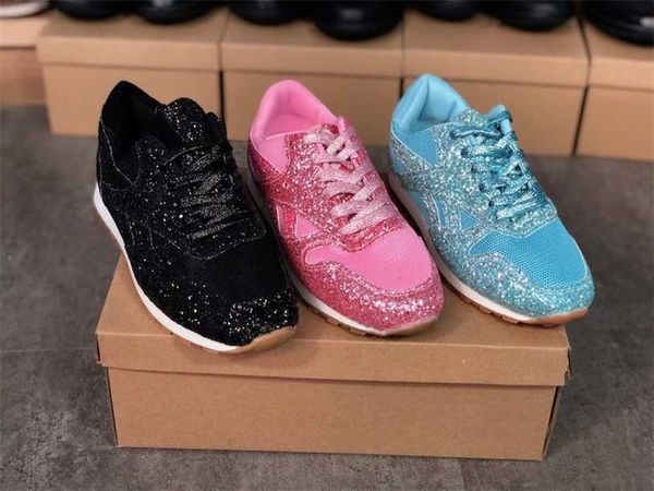 

shoes latest high women quality silver spring sneakers chic sequins casual sports shoe non-slip rubber outsole size 35-43 025, Black