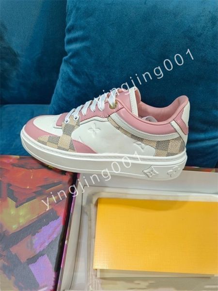 

new fashion men shoes designer women leather lace up platform sole sneakers white black mens womens casual shoes