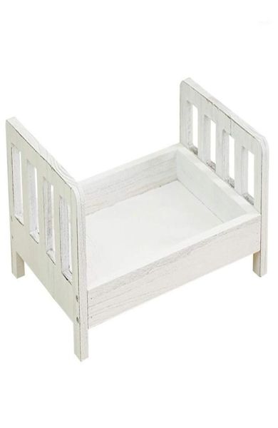 

baby cribs born props for pography wood detachable bed mini desk tables background accessories1499931