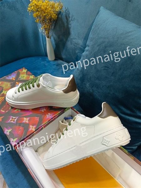 

new luxurys men's shoes casual white sneakers summer shoes women lace-up comfortable leather flat shoes, Black