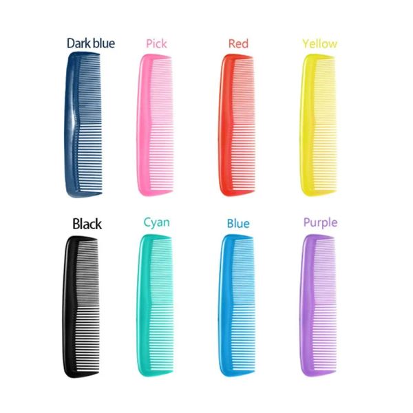 

antistatic combs mini double side brush pro beard comb barber comb styling tools salon accessories 2237, Silver