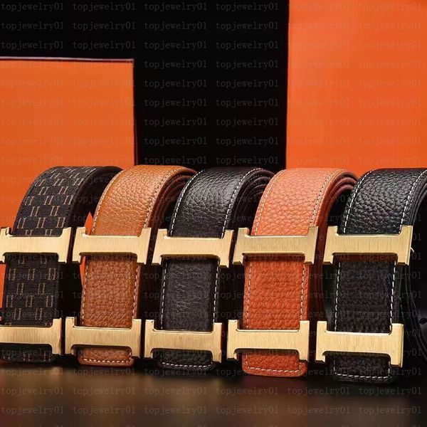 

men designers belts classic fashion business casual belt wholesale mens waistband womens metal buckle leather width 3.8cm with box ship, Black;brown