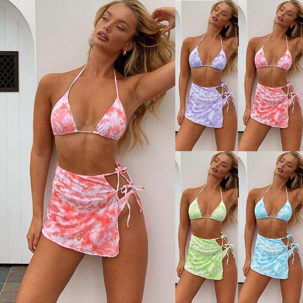 

bikini tie dyed single swimsuit womens fission burst, White;black