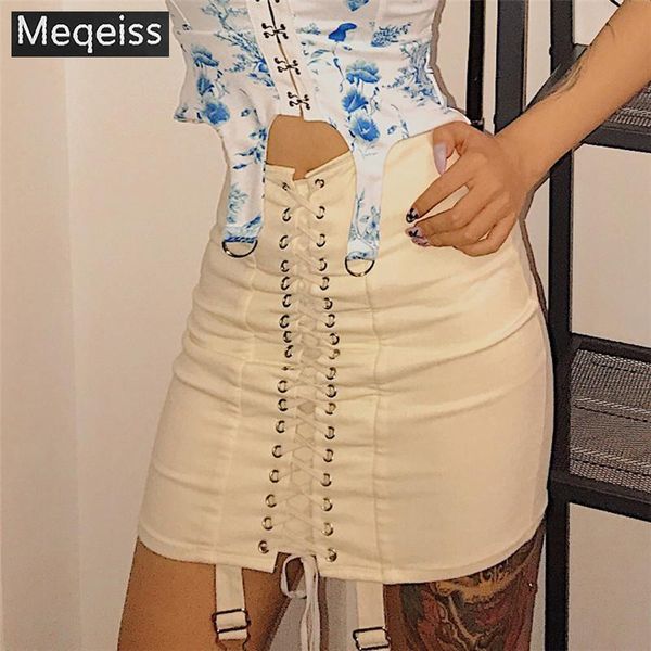 

dresses meqeiss 2020new spring office lady elegant mini skirts womens summer club party night evening pleated ladies street casual skirt, White;black