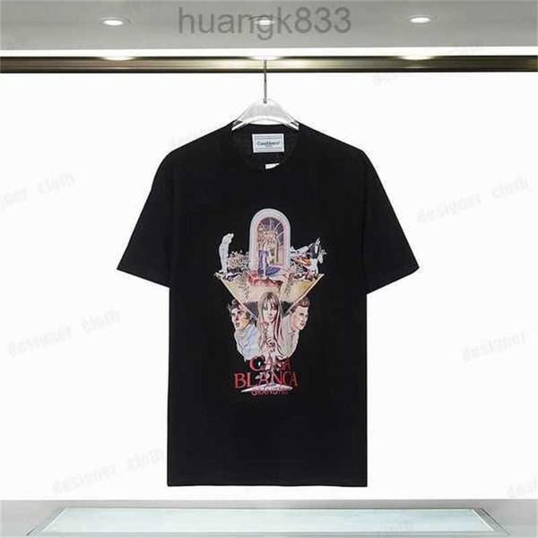

mens designer t shirt casa shirt man womens tshirts with letters print short sleeves summer casa t-shirts men loose tees s-3xl7bgj, White;black