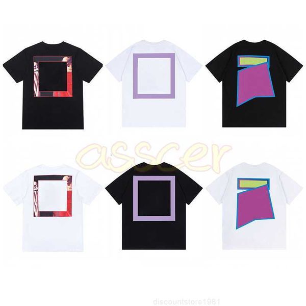 

men womens summer new t shirt fashion mens geometric printing t shirts casual short sleeve size s-xl, White;black
