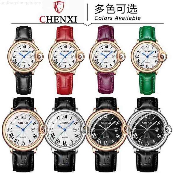 

luxury watches for women ballon bleu women's watch chenxi authentic student business waterproof electronic new watch g0bw, Slivery;golden