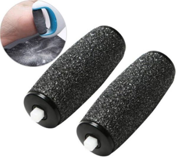

50pcs electronic foot care pedicure file foot scrubber dead hard skin callus remover rotating rechargeable roller footcare tool by9991650