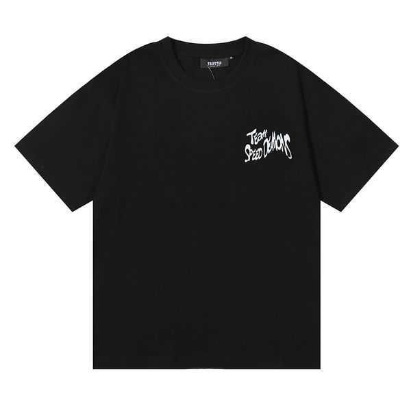 

trapstar mens t-shirts designer luxury fashion men casual t-shirt mens printed clothing street hip-hop designer trapstar t shirt short-sleev, White;black