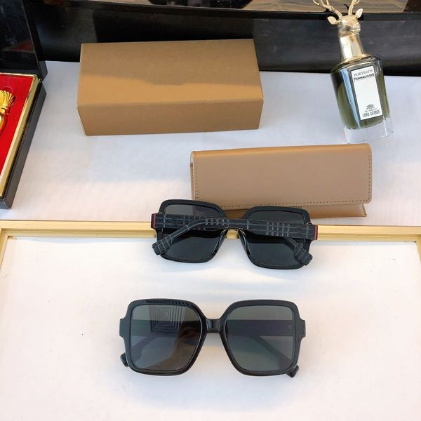 

men's new luxury square sunglasses designer summer glasses black vintage extra large sunglasses women's sunglasses with box, White;black