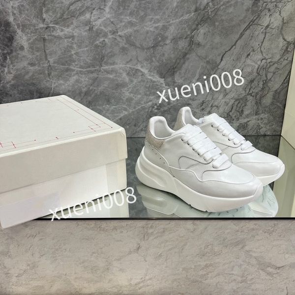 

new man fashion quality casual shoes heel leather lace-up sneaker running trainers letters flat printed sneakers2023, Red;white