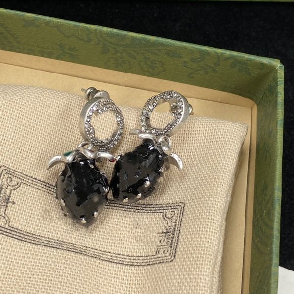 

gorgeous women's earrings jewelry designer earrings women's elegant fashion simple women's wedding party jewelry gift box, Golden;silver