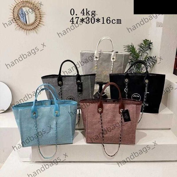 

one shoulder bag women's large bag c bag new commuting embroidered canvas bag crossbody bag portable large capacity chain bag