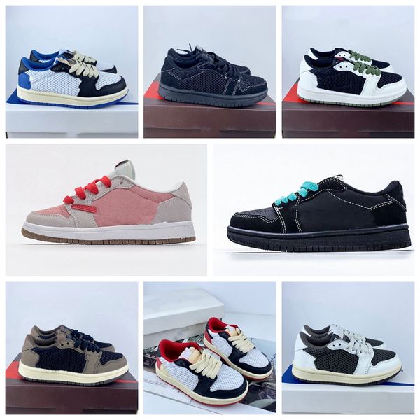 

kids shoes 1s 1 shoe boys low sneaker designer mocha baby kid youth toddler infants children boy girl toddler tennis youth basketball athlet, Black