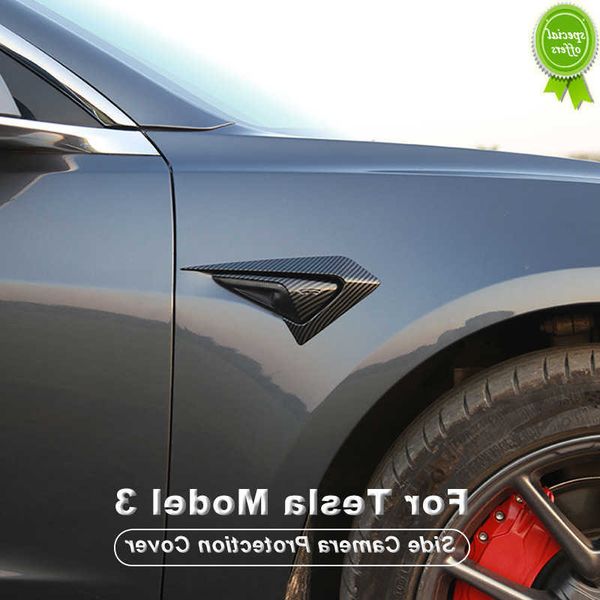 

New For Tesla Model 3 2017 2018 2019 2020 Camera Protection urn Signal Side Marker Cover Car Styg Accessories