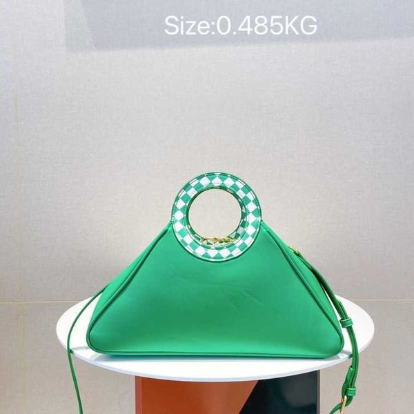 

bag female 2022 new korean net red small fresh macarone contrast color triangle bag portable one shoulder messenger bag fashion 230613