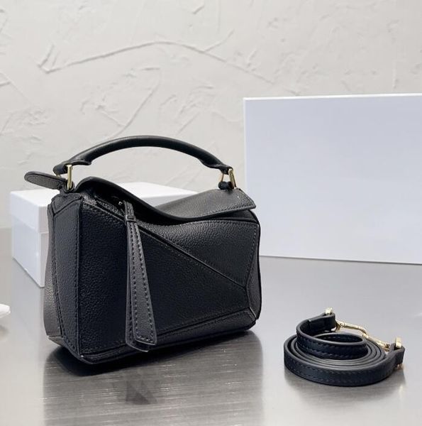 

puzzle designer bag handbag women lowess single shoulder bucket genuine leather portable diagonal cross bags woman tote handbags patchwork g