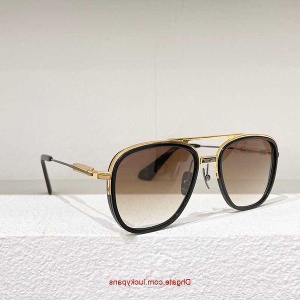 

dita rktom type 402 sunglasses men oval metal frame plated temples sunglasses designer women classic original box uur0, White;black