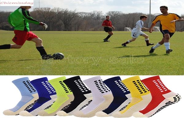 

men039s anti slip football socks athletic long socks absorbent sports grip socks for basketball soccer9786866, Black
