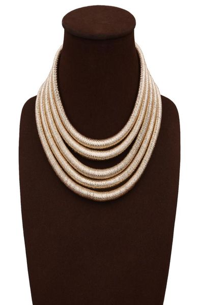 

star same design kim kardashian collar choker necklaces for women statement jewelry maxi necklaces boho accessories 2017 summer gi7759532, Golden;silver