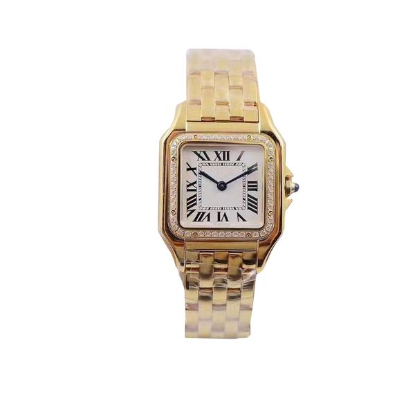 

classic square luxury watch unique men's automatic mechanical casual fashion man watches gold diamond watch wristwatch relogio designer, Slivery;brown