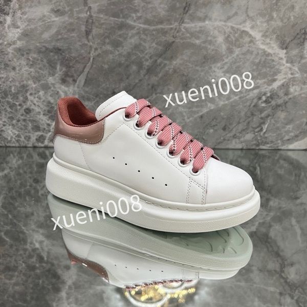 

2023new women men fashion quality casual shoes heel leather lace-up sneaker running trainers letters flat printed sneakers, Red;white