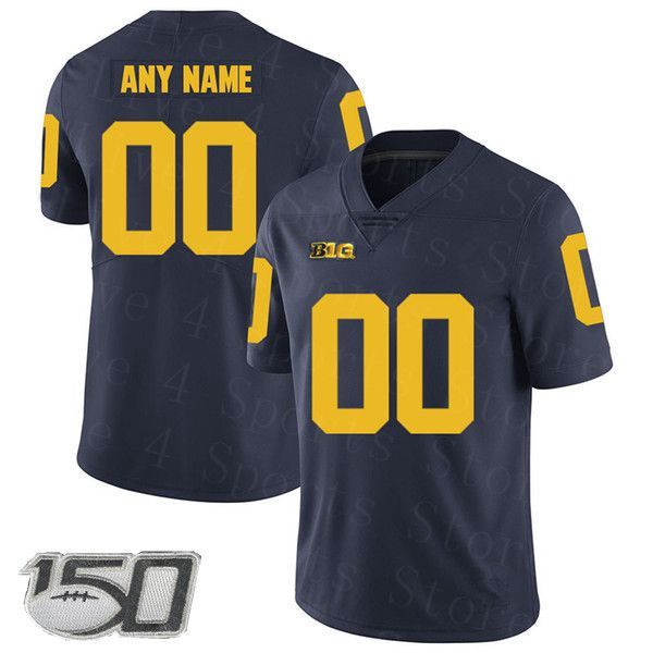 

wolverines college football jerseys, Black